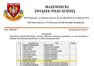 PowolanieKonsultacja U-13 dziewcząt